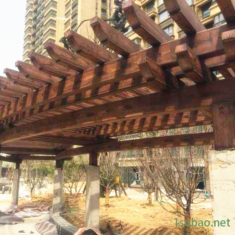 木纹漆艺术涂料 航创金属木纹漆 氟碳木纹漆 绿色环保 全国施工图2