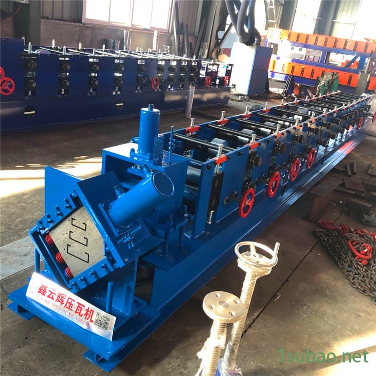 C型钢机 全自动无极剪切80—300C型钢机 金属冷弯成型机 彩钢板设备 鑫云辉机械图2
