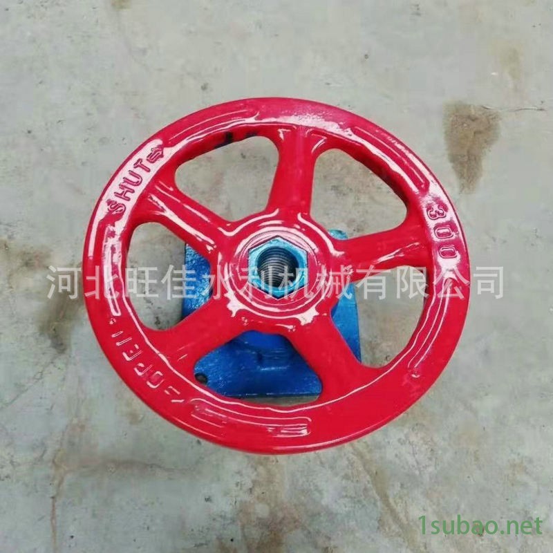 厂家生产螺杆电动启闭机闸门手动螺杆启闭机铸铁闸门钢制闸门图2