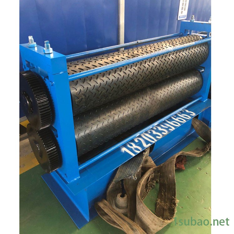 金属压花机 驰恒压瓦机  防滑板压瓦机 防滑板压花机厂家 不锈钢防滑板机器图2