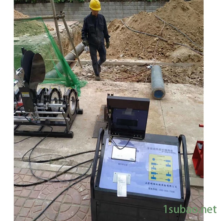 螺杆200对接焊机电焊热熔机 焊机 200电熔焊机排污管道热熔机 山东创铭图3