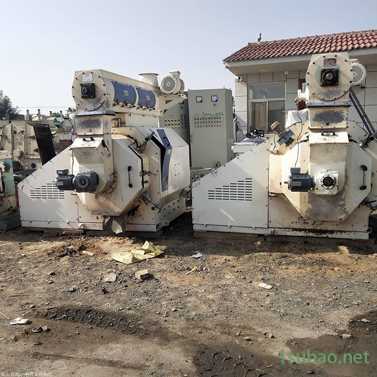 二手生物质颗粒机560 螺杆出料捏合机 燃料生物质颗粒机 豪天 多用途图9