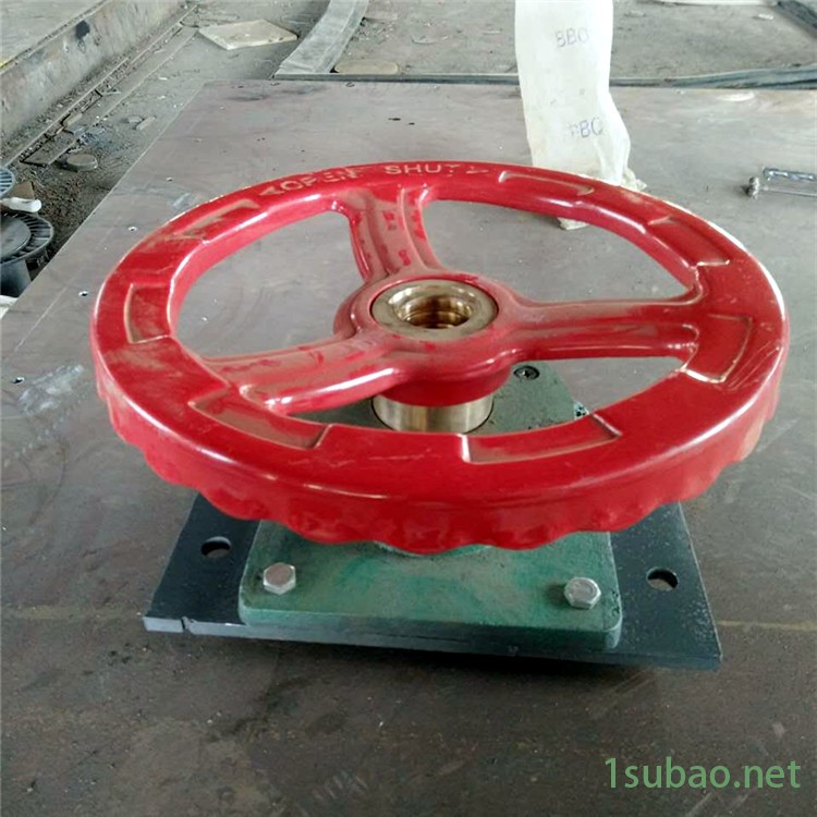 利禹新品手轮螺杆式启闭机QSL-0.5T手推换代品防盗手轮启闭机 碳钢螺杆图2