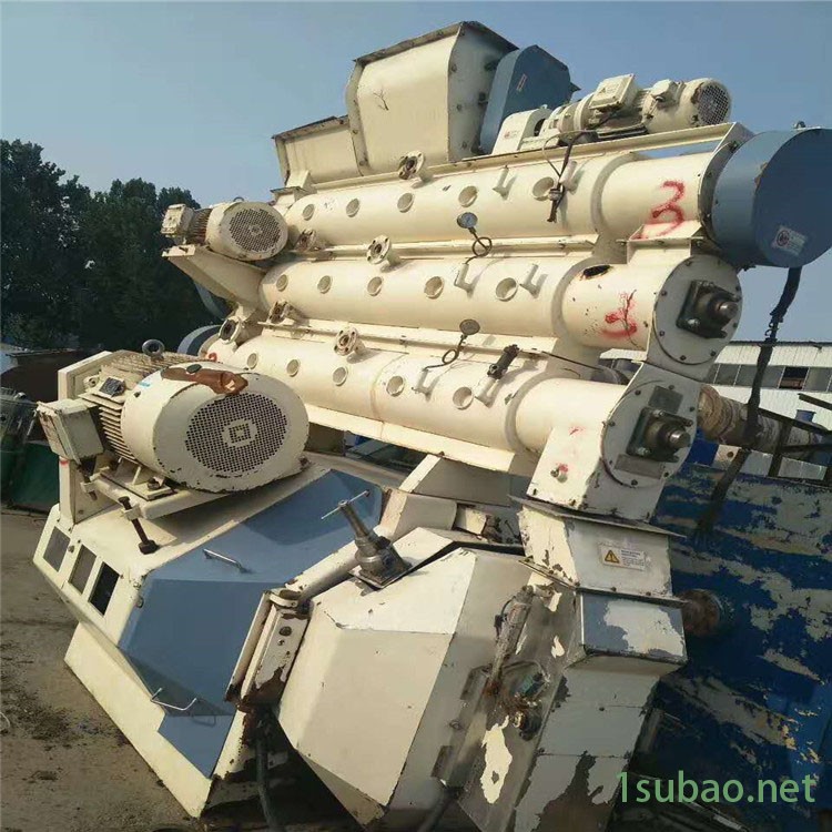 台650型生物质颗粒机 螺杆出料捏合机 9成新生物质颗粒机 宇盛 购销图5