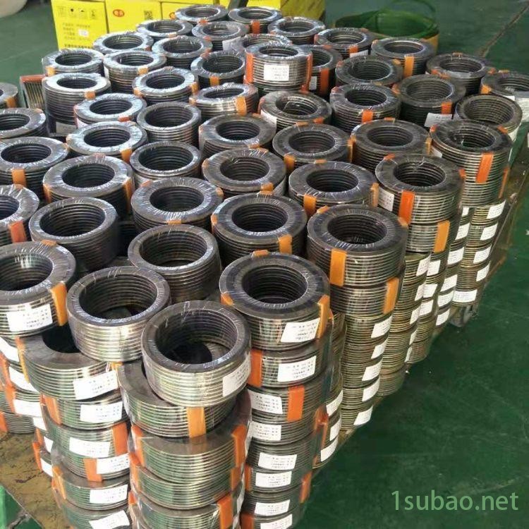 厂家直销金属缠绕垫片 C2220外环金属石墨缠绕垫片  316不锈钢钢包垫片图2