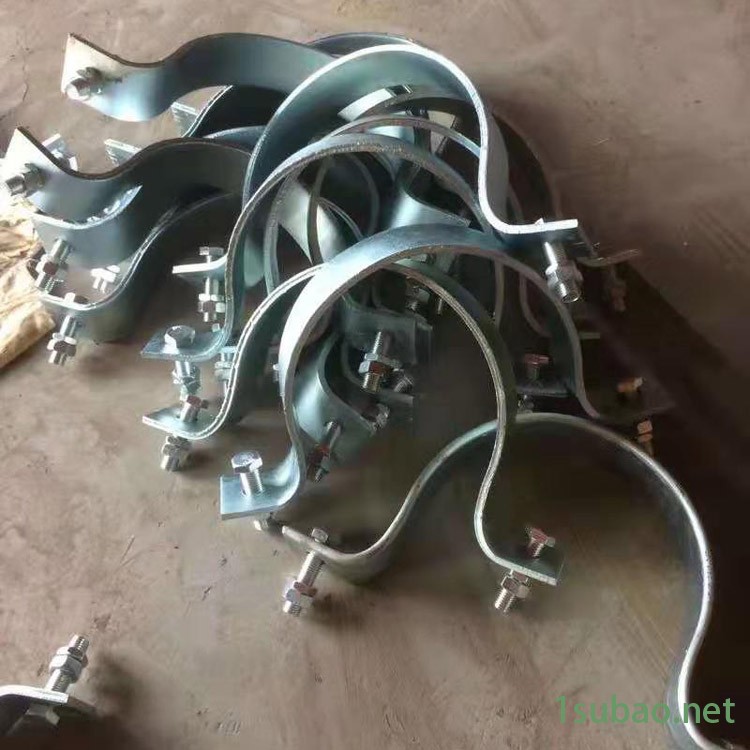 致恒加工定制 790C形螺杆动载管夹 M1-8管夹(三排螺栓) 全天24小时在线图4