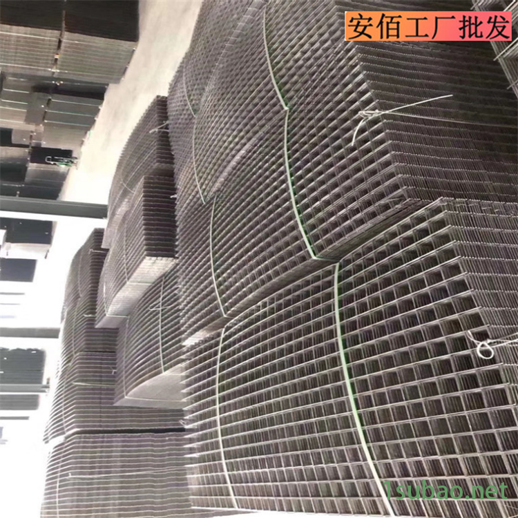 安佰 厂家直销 电焊网片 金属铁丝网 烟道用钢丝网片 镀锌网片 可定制图2