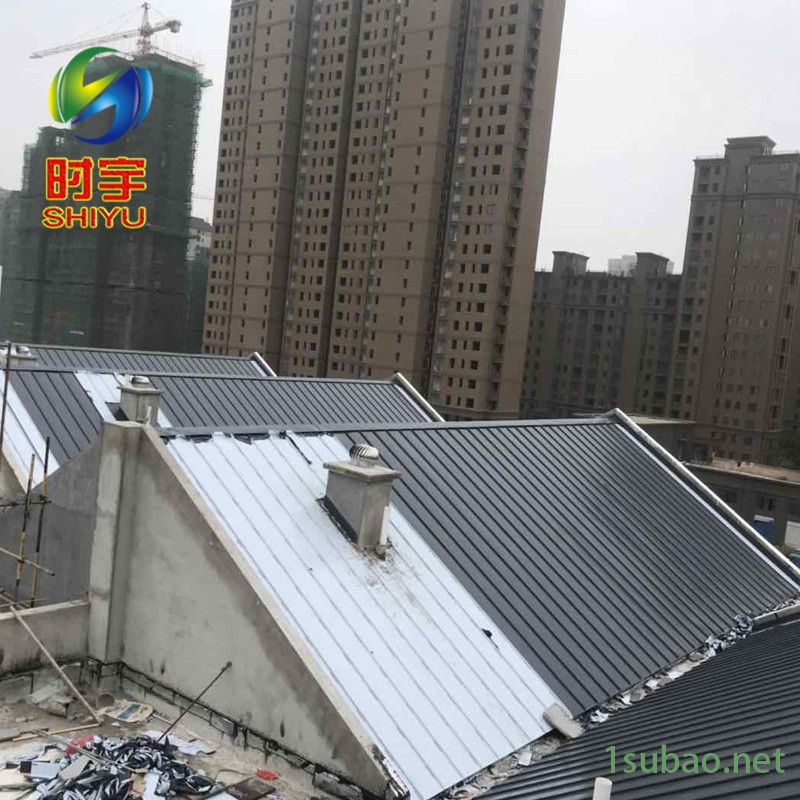 时宇 32-410矮立边金属屋面板 0.9mm铝镁锰屋面板 铝合金板图2