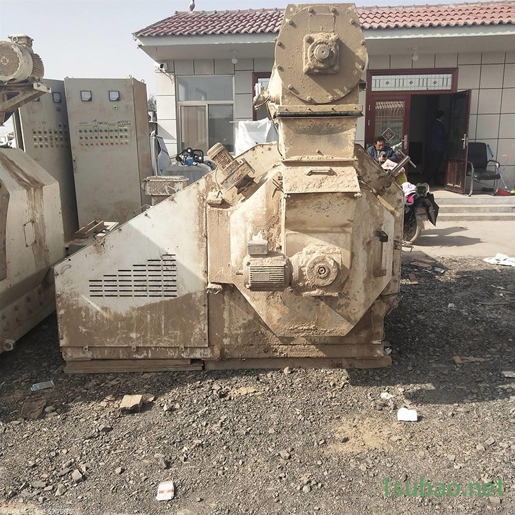 二手新型木屑颗粒机 螺杆出料捏合机 生物质颗粒成型设备 豪天 供应图6