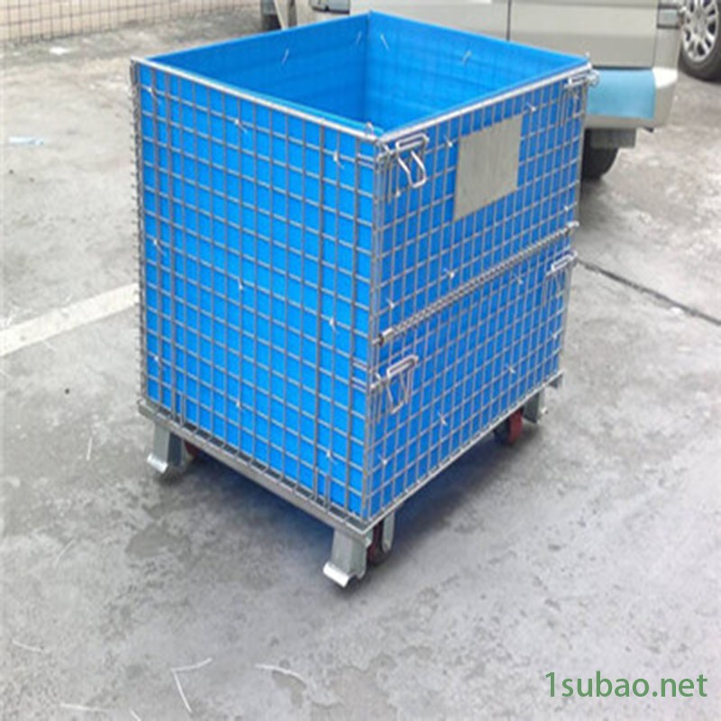 武进仓储笼  新北金属仓储笼，同诺货架供应  美固笼 常州仓储笼  仓库笼 承载大图2
