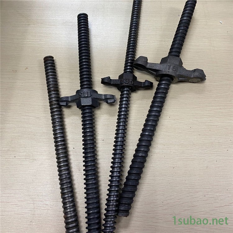 厂家供应丝杆M20 普通丝杆螺杆 M20细丝牙条高强8.8级 规格可定 胜帅建材图2