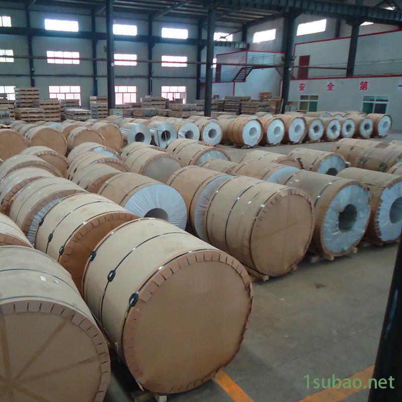 1070铝带 1070铝卷 装饰铝带 彩色铝带 彩色涂层铝卷 耐高温铝带 百利金属 厂家现货图2