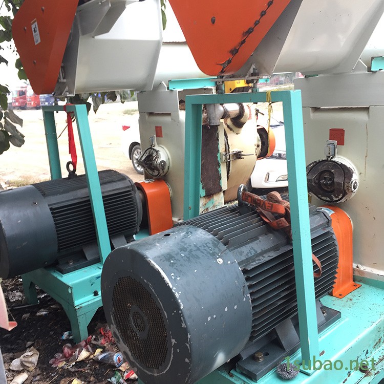 二手新型木屑颗粒机 螺杆出料捏合机 牧羊牌颗粒机 豪天 批发图8