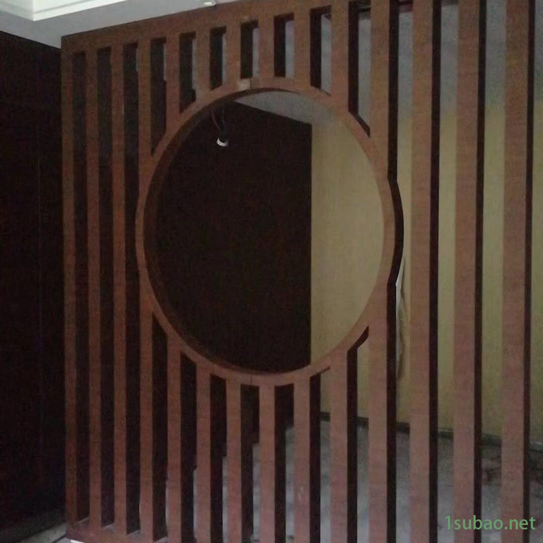 供应仿古金属铝屏风，铝花格图4