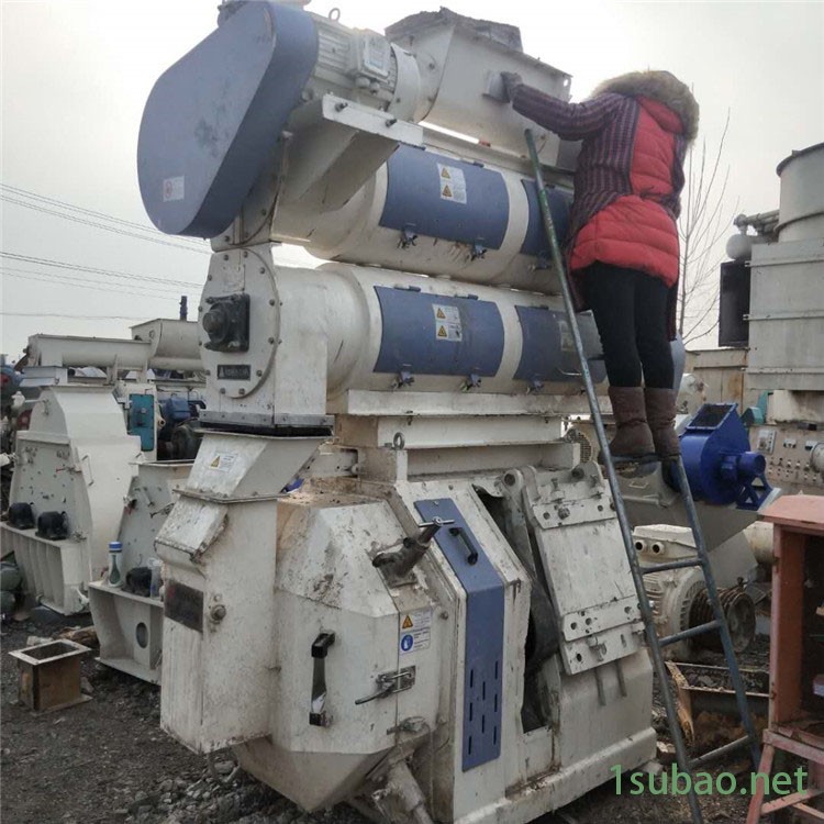 生物质压块颗粒机 螺杆出料捏合机 环模颗粒机 宇盛 供应图2