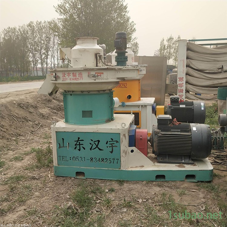 二手生物质颗粒机出售 螺杆出料捏合机 环模生物质颗粒机 豪天 供应图8