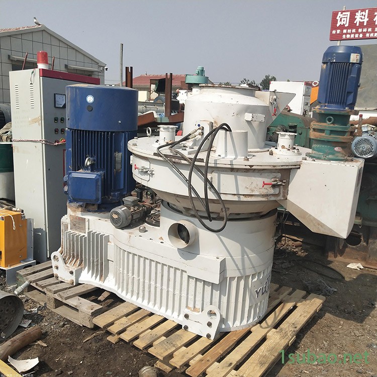 二手生物质颗粒机出售 螺杆出料捏合机 环模生物质颗粒机 豪天 供应图2