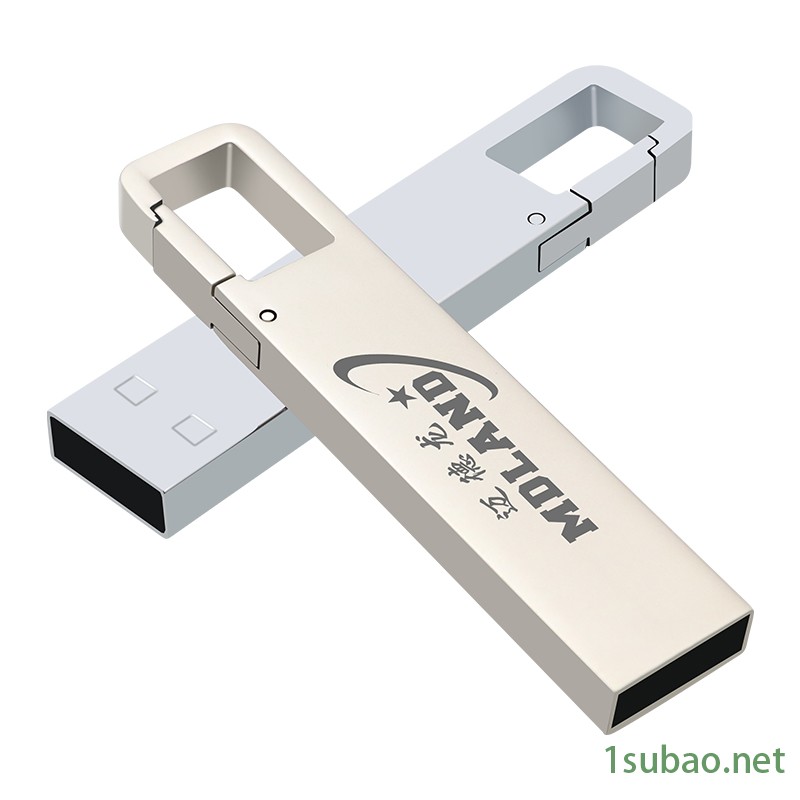 迈德龙批发虎扣金属u盘16g 刻字直插车载挂扣U盘 可定制企业logo图2