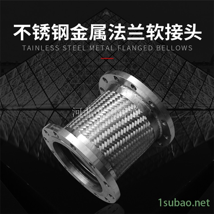 浦北区 龙图牌 GB/T4525-2010 化工金属编织软管 法兰连接金属软管 支持定制图2