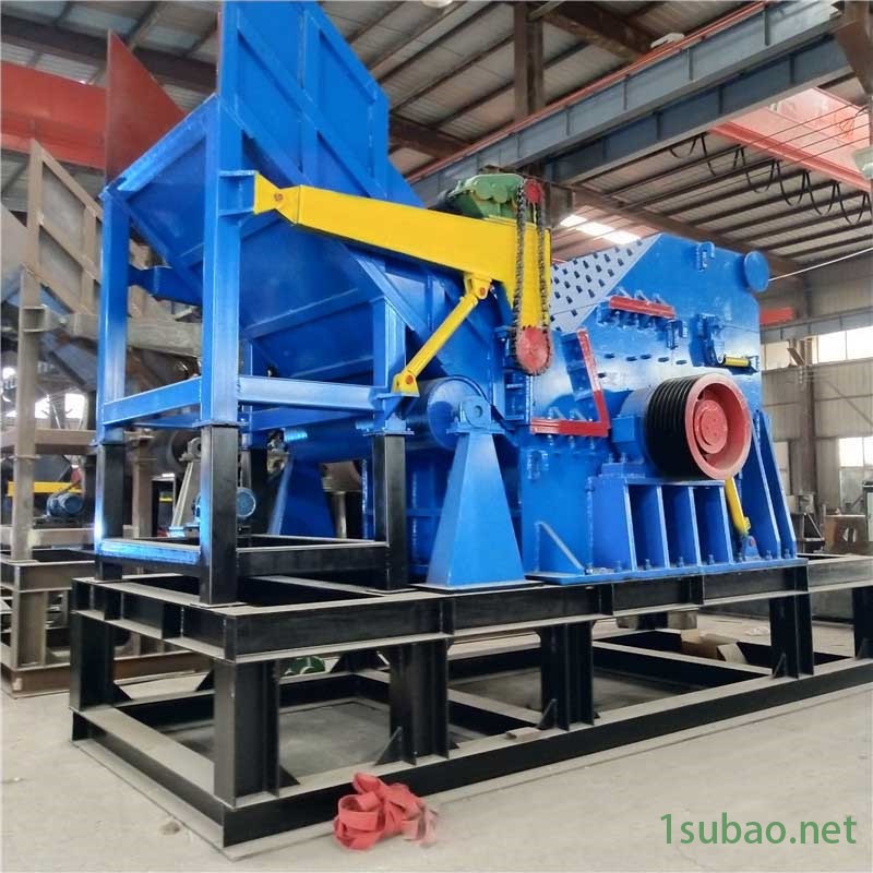 德方现货供应1600型废旧金属垃圾撕碎机 彩钢瓦金属边角料破碎机 多功能粉碎机图2