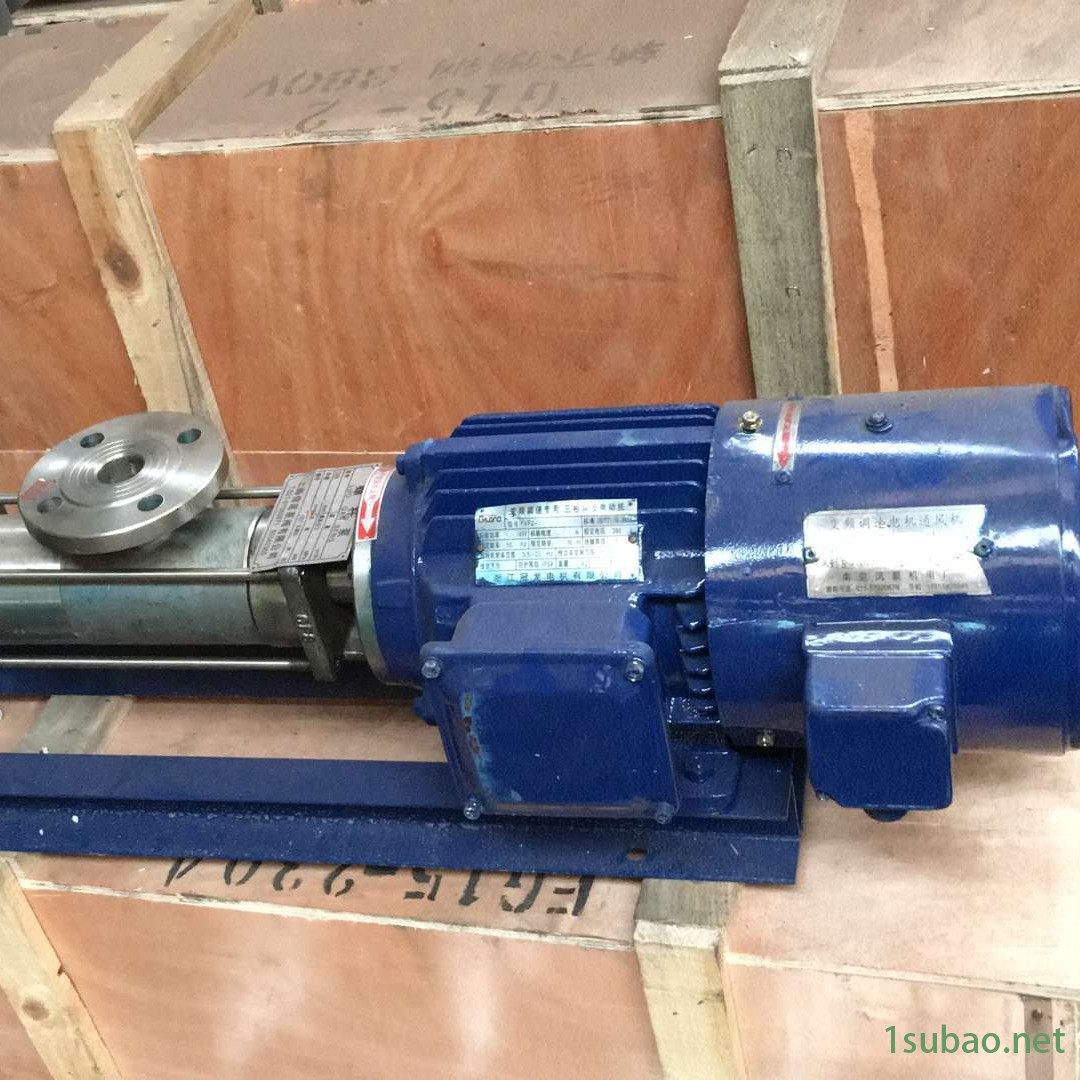 博禹水泵 鞍山螺杆泵厂家 鞍山螺杆泵销售 G型单螺杆系列图4