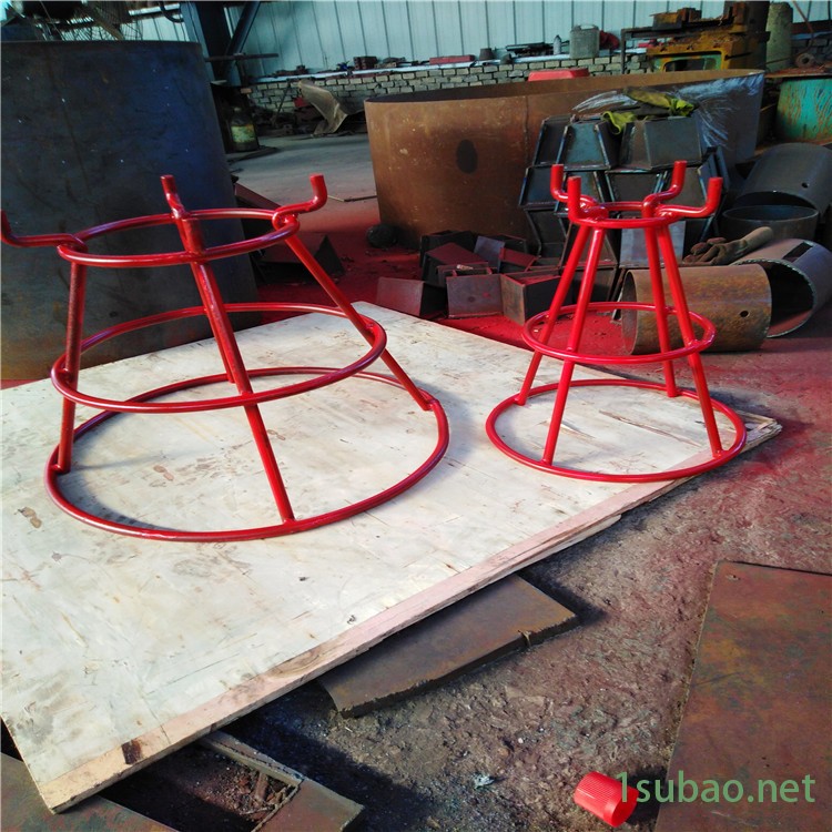 玖众生产 焊接固定支座 T型管道支架 双头螺杆 循环水管支座图2