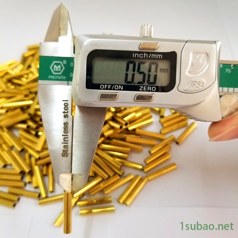 C2600进口空心黄铜管 环保精密黄铜管 船舶精密零件材料 可加工定制C2600黄铜管 百利金属图2