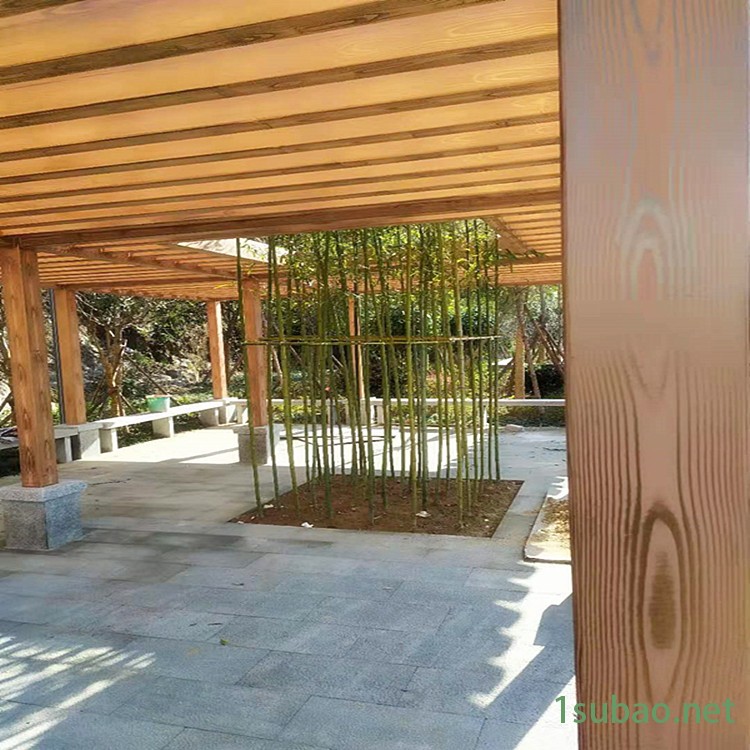 梅州木纹漆 金属木纹漆 航创木纹漆方管 质量可靠 包工包料全国施工图2