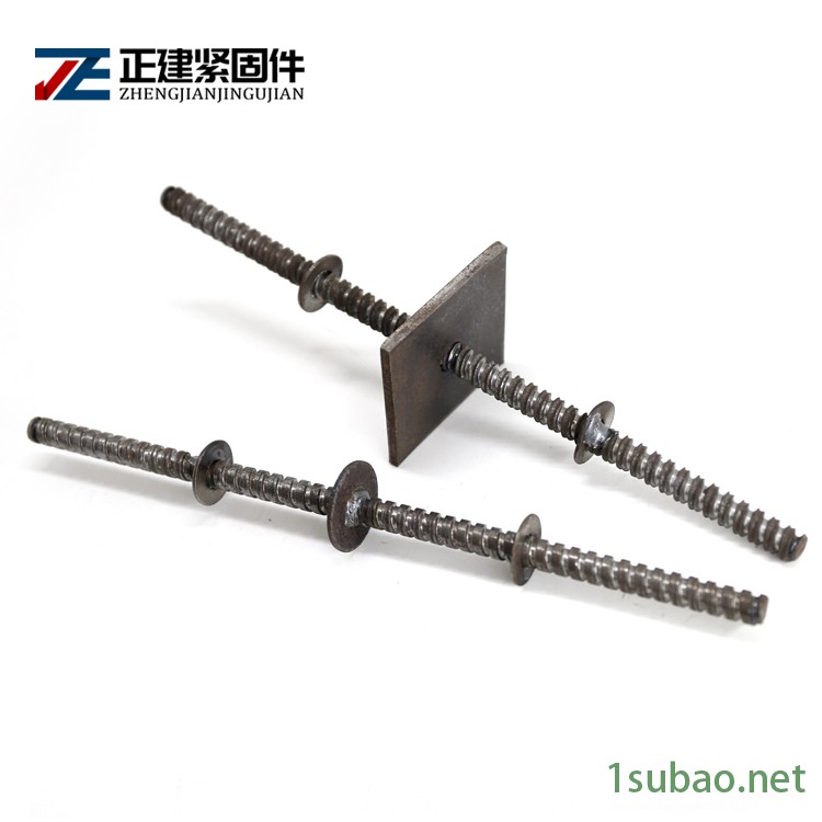 穿墙防水螺栓厂家报价 生产加工双头螺杆  通丝防水螺栓规格 正建紧固件 型号齐全图2