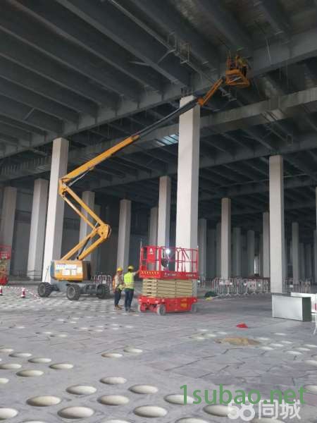 广州增城自行高空作业平台租赁 螺杆空压机租赁图2