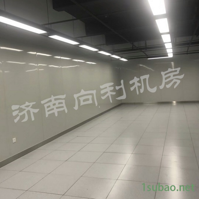 天津消防控制室机房机房墙板防静电地板厂家直供价格保护-防静电彩钢板，金属彩钢板，金属隔断，机房墙板，机房隔墙板，机房装饰图2