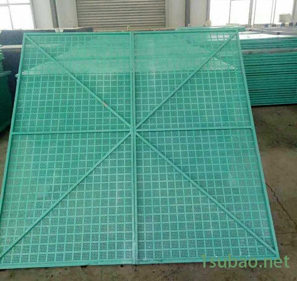 景川 爬架网 建筑外架防护网 喷塑圆孔网片 工地施工安全网 金属爬架网片 爬架网厂家图2