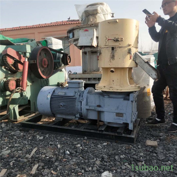 400水产料颗粒机 螺杆出料捏合机 环模生物质颗粒机 宇盛 产量大图3