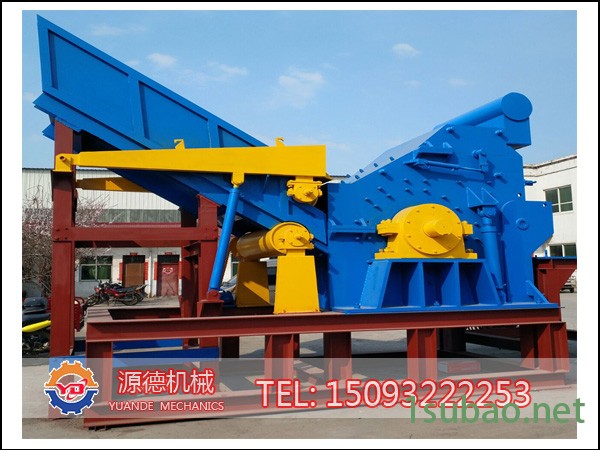 源德金属架子自行车破碎机 废钢压块破碎机 废旧金属粉碎机 铁皮铝合金破碎机图2