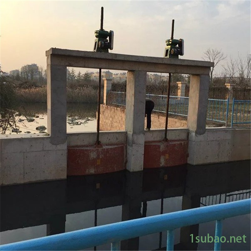 宁海水利 水库闸门 山塘放水闸 倒虹井铸铁阀门 水闸门螺杆 起臂机图2