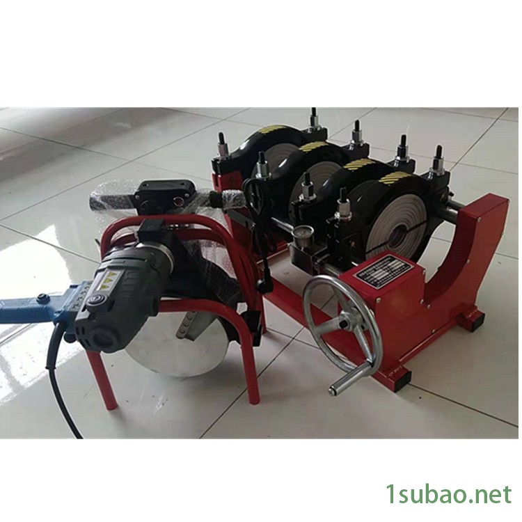 创铭 螺杆四组 63-200 pe管热熔焊机 pe燃气管道对接机 管焊机 热熔对焊机 pe管热熔机 焊接机图2