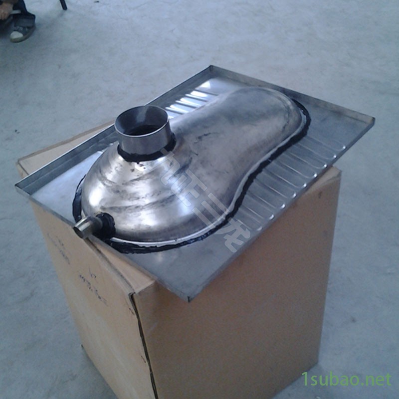 九正三龙  不锈钢蹲便器样式齐全 不锈钢蹲便器冲落式 金属洁具卫浴 标准型不锈钢蹲便器 不锈钢蹲便器规格齐全图2