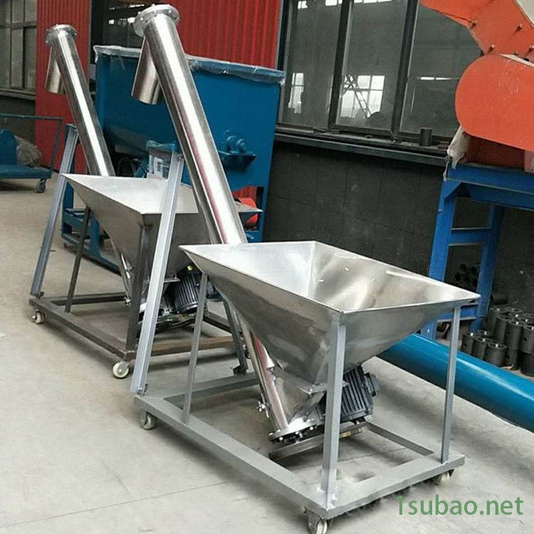 耐磨损玉米黄豆颗粒提升机 管式螺杆沙土上料机 不锈钢粉尘颗粒垂直输送机参数图2