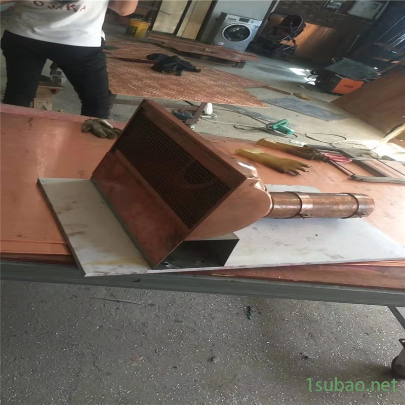 设计加工 金属天沟 别墅排屋接水管 接水落水用图2