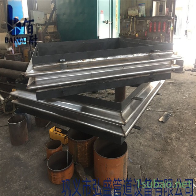 佰耐 HSBW 直销烟风管道矩形方形金属波纹补偿器  烟道不锈钢波纹膨胀节图3