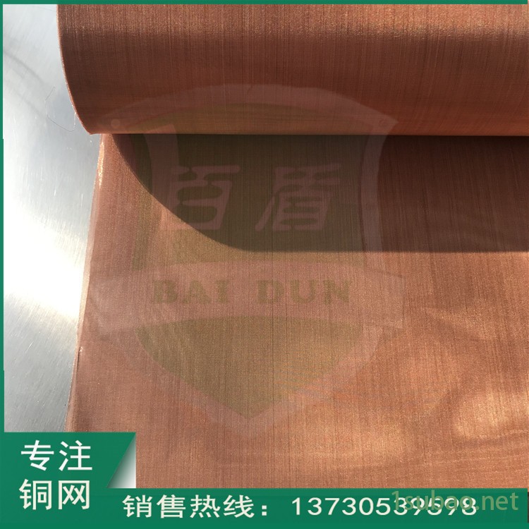 信号屏蔽网 百盾 颗粒粉尘过滤磷铜网 金属家装建材装饰铜网图2