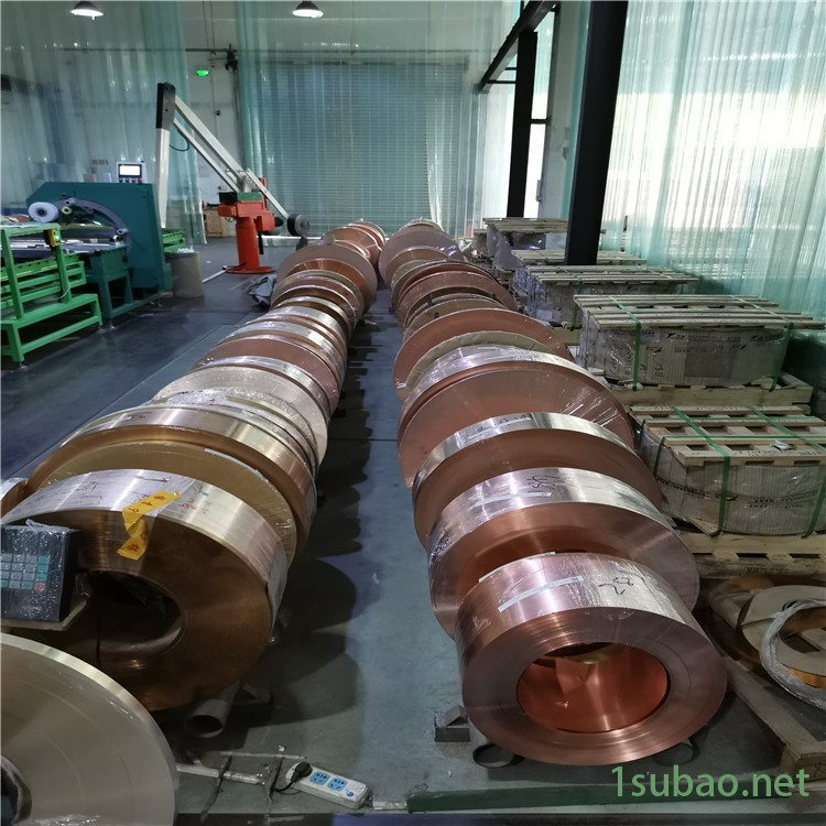 高精C5210/5191磷铜带 导电卷带0.1mm-1mm高弹磷铜弹片 铜带分条加工 锢康金属图2