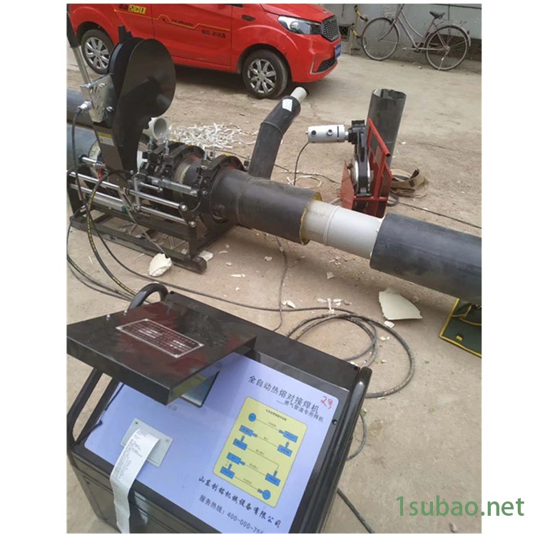 山东创铭 pe管热合机 螺杆160四组对焊机 液压630pe管熔接机图4