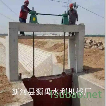 厂家直销 手电两用手动启闭机螺杆电动手轮侧摇平推启闭机图2