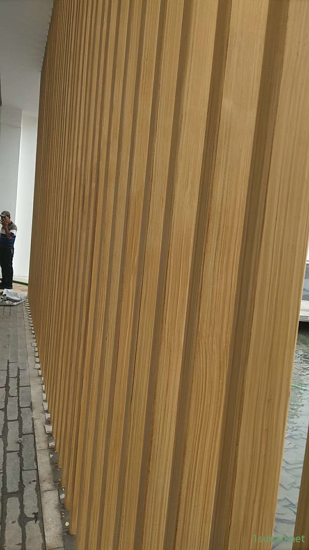 青海玉树木纹漆金属木纹漆航创木纹漆方管花架可上门施工图2