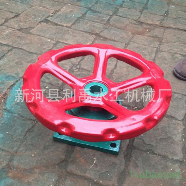 手轮螺杆式启闭机QSL-0.5T手推换代品防盗手轮启闭机 碳钢螺杆图2