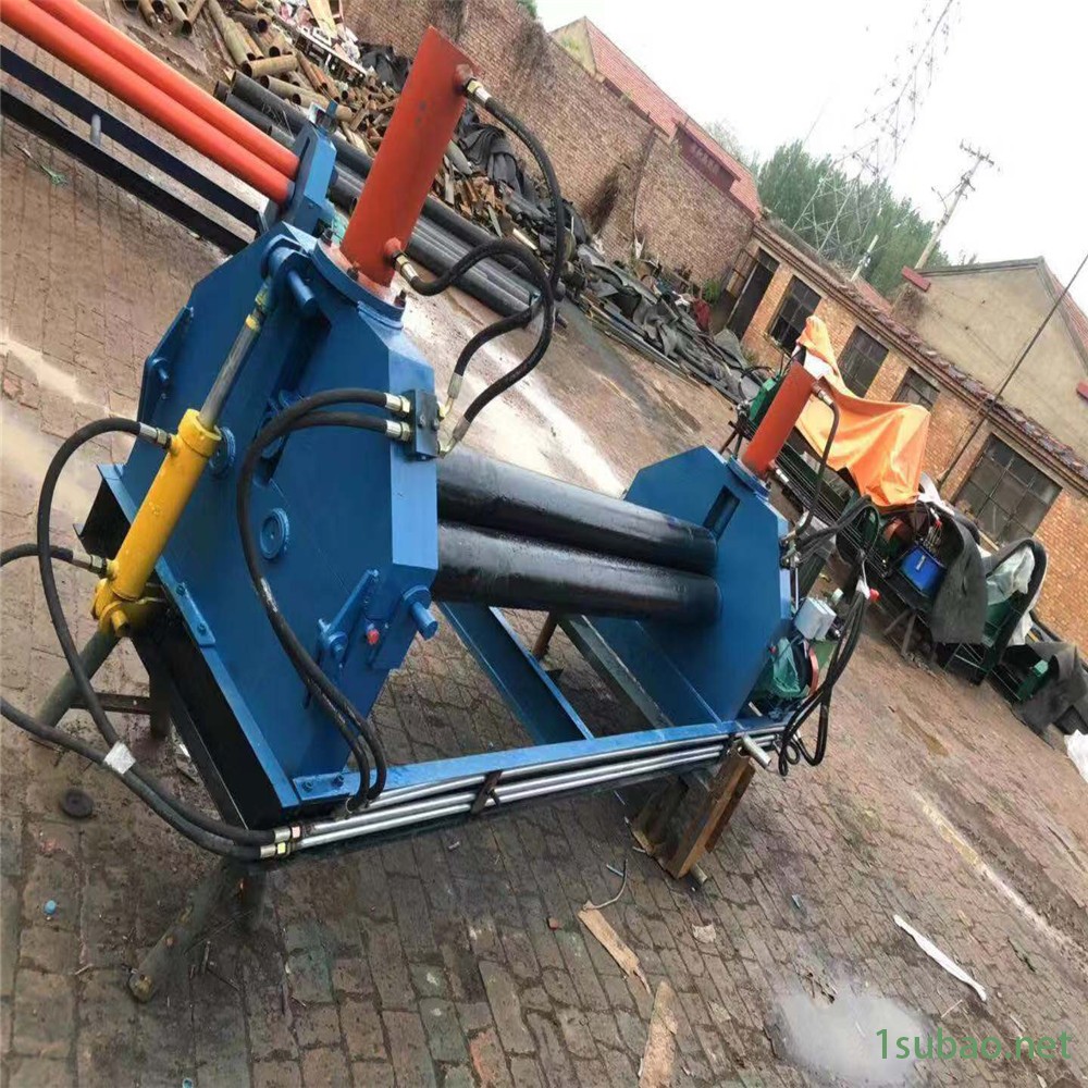 全自动液压卷板机 三轴锥体卷板机 圆管方管卷圆机 专业订做金属加工设备图7