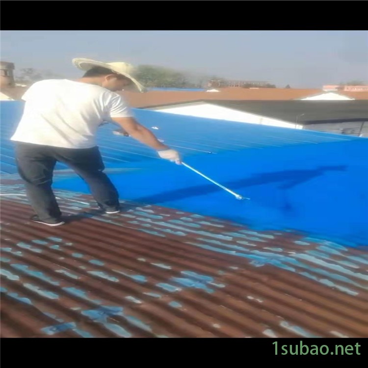 金属专用翻新漆 旧彩钢屋面翻新喷漆 彩钢翻新专用油漆 绿竹图2
