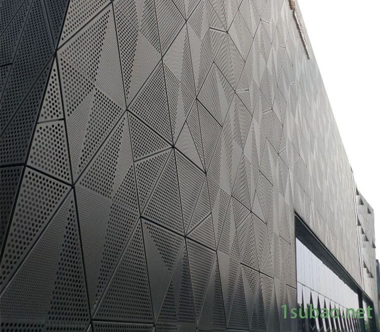 深圳铝单板厂家，氟碳铝单板定制，办公大楼外墙金属装饰板，价格实惠出货快图2