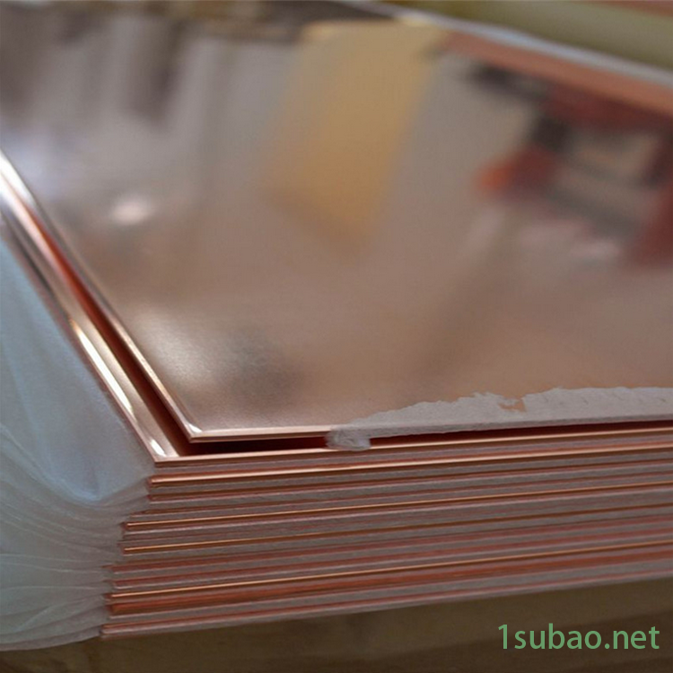 现货T2紫铜板纯铜板6001500 红铜0.5mm 1mm3.5mm 紫铜板规格全切割加工 锢康金属图2